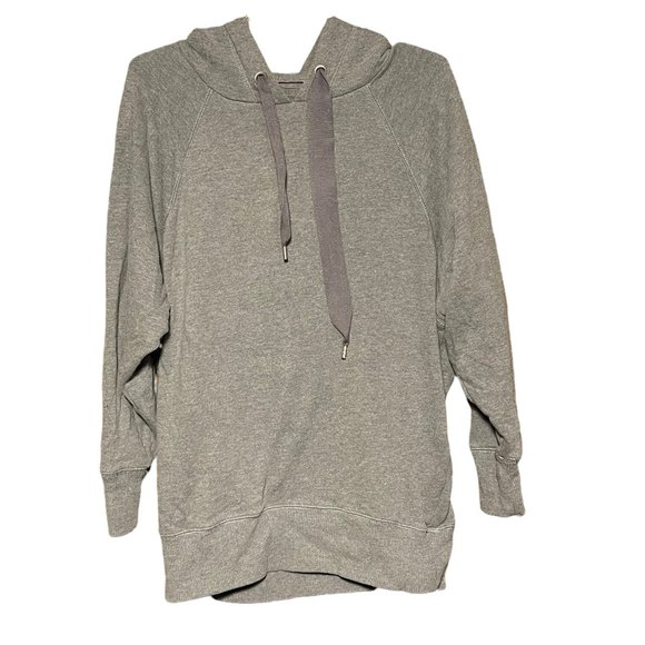 Aerie Woman’s Grey Casual Basic Drawstring Hooded Sweatshirt Size XS - Picture 1 of 6
